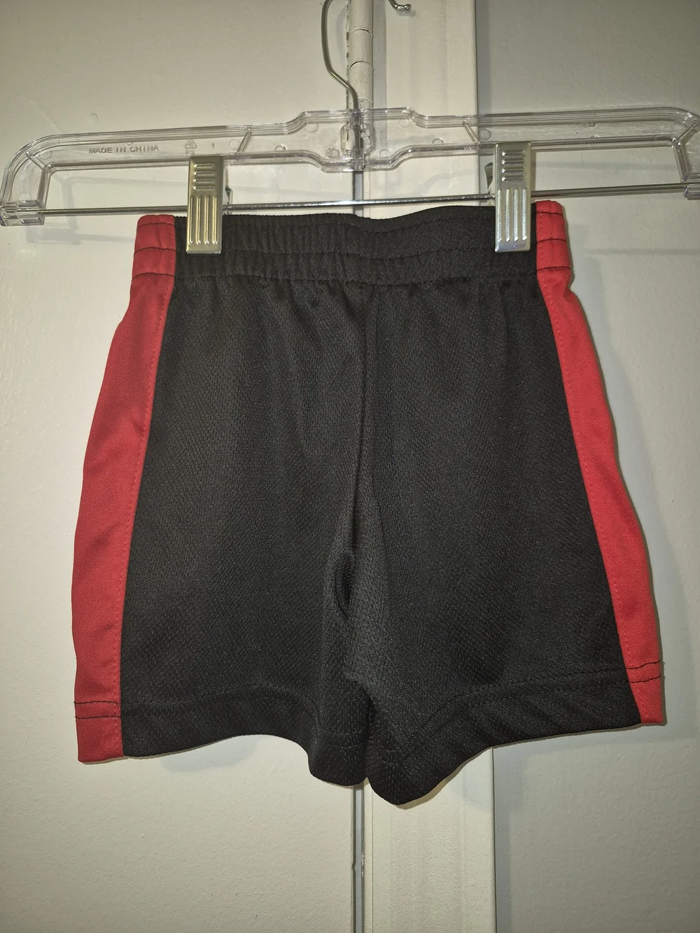 Nike Kids Black & Red Athletic Shorts Size 2T